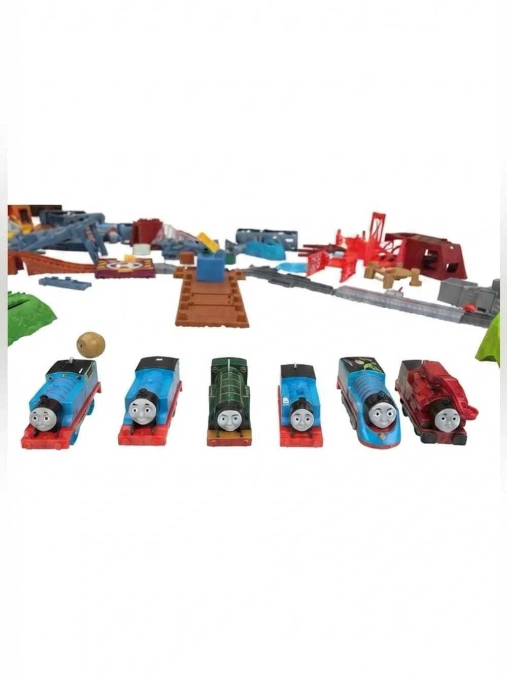 Thomas & Friends Trackmaster Misc Bundle-Train Tracks w/ Multiple Engines